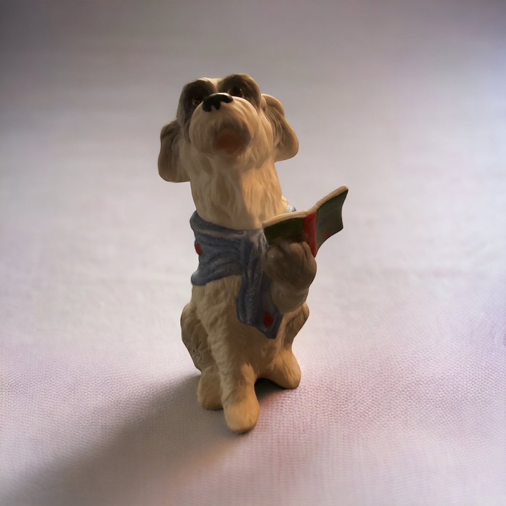 Cybis porcelain “Mick The Melodious Mutt” Figurine